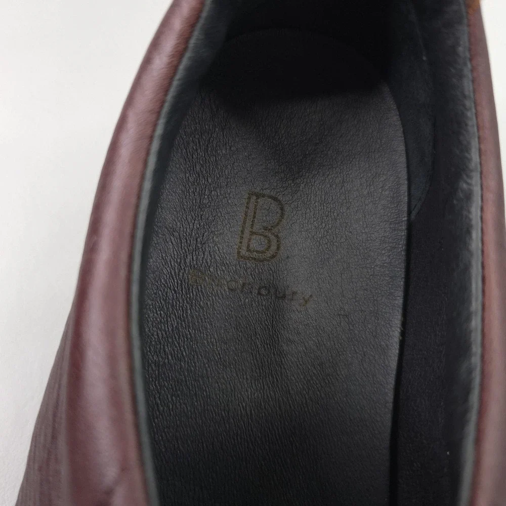 Birchbury Bramfords Shoes Mens Size 11.5 Brown Leather Lace Up Sneakers Casual